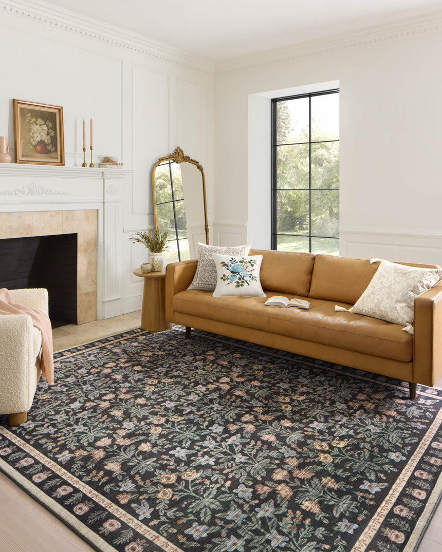 Eden Rug 02 | Mughal Garden Black