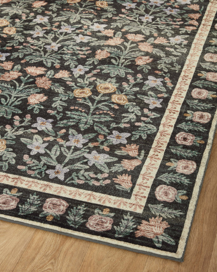 Eden Rug 02 | Mughal Garden Black
