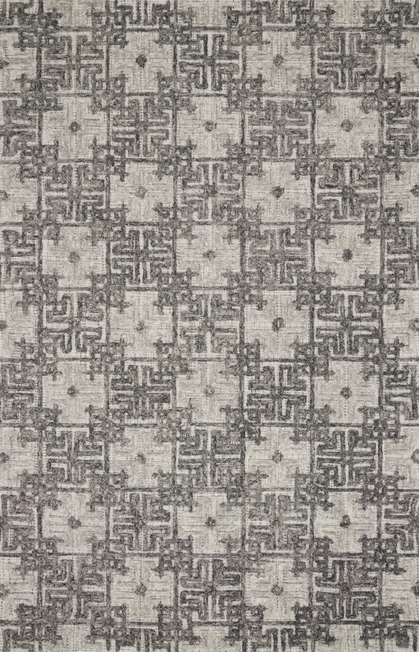 Ehren Rug 01 | Charcoal / Fog