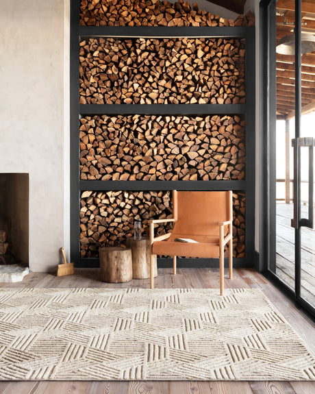 Ehren Rug 04 | Oatmeal / Ivory