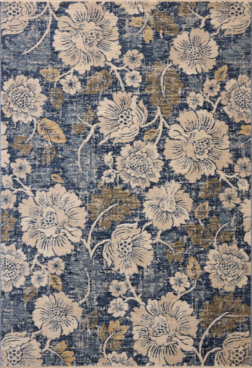 Eileen Rug 03 | Denim / Natural