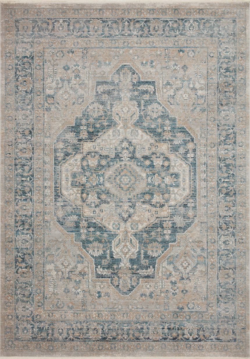 Elise Rug 01 | Neutral / Blue
