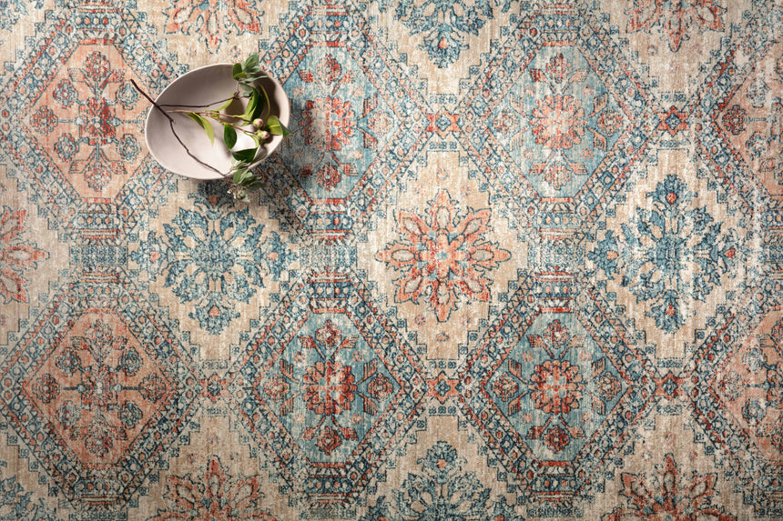 Elise Rug 02 | Multi / Blue