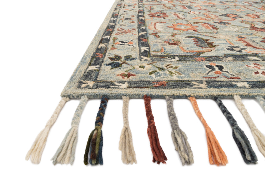 Elka Rug 01 | Sky / Multi