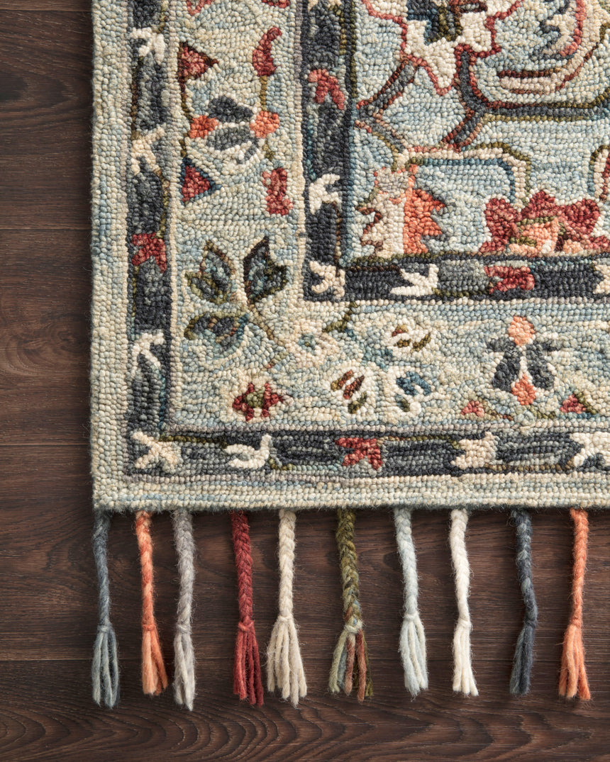 Elka Rug 01 | Sky / Multi