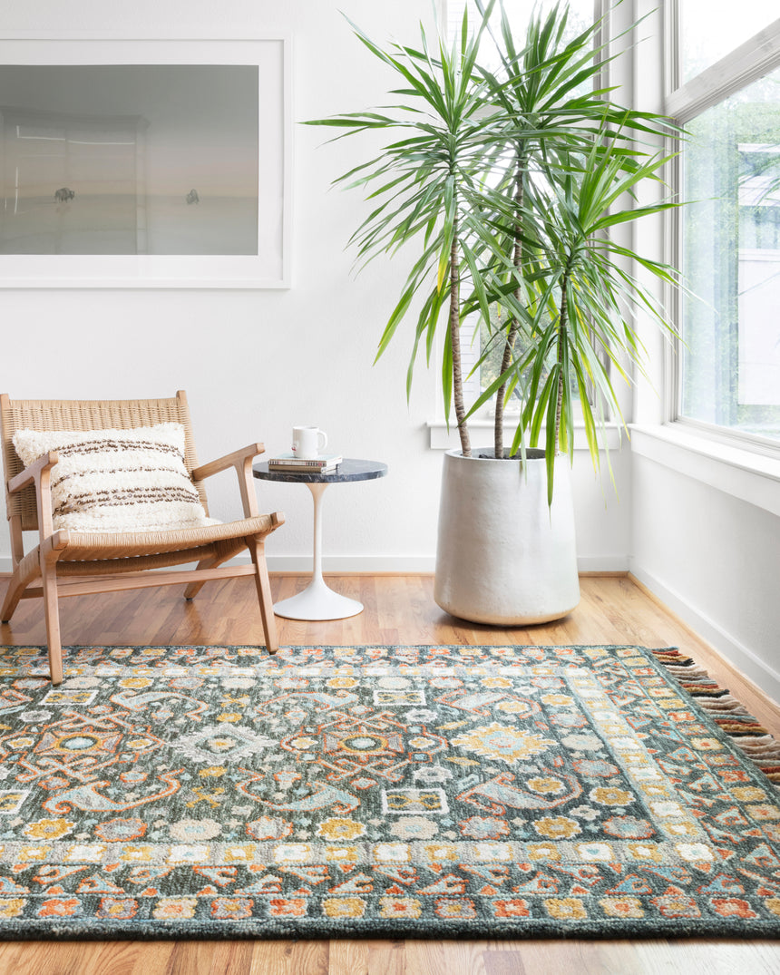 Elka Rug 03 | Denim / Multi