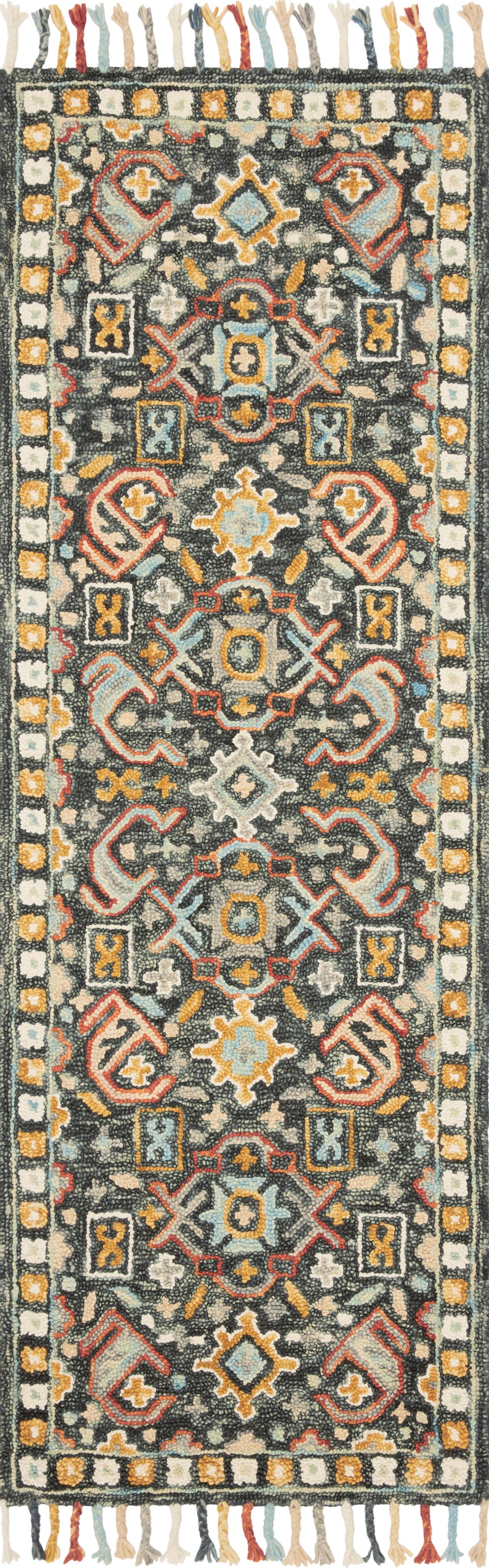 Elka Rug 03 | Denim / Multi