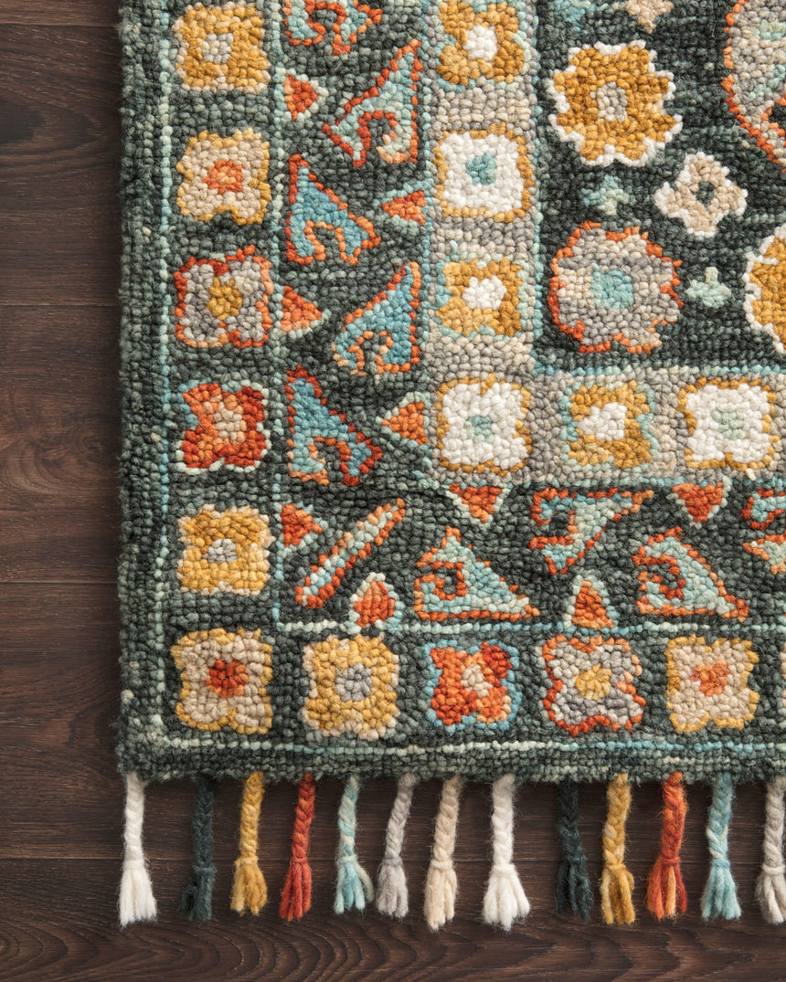 Elka Rug 03 | Denim / Multi