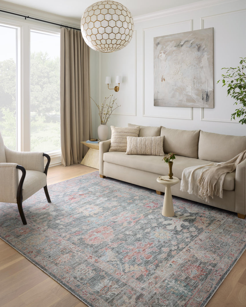 Elysium Rug 02 | Graphite / Multi