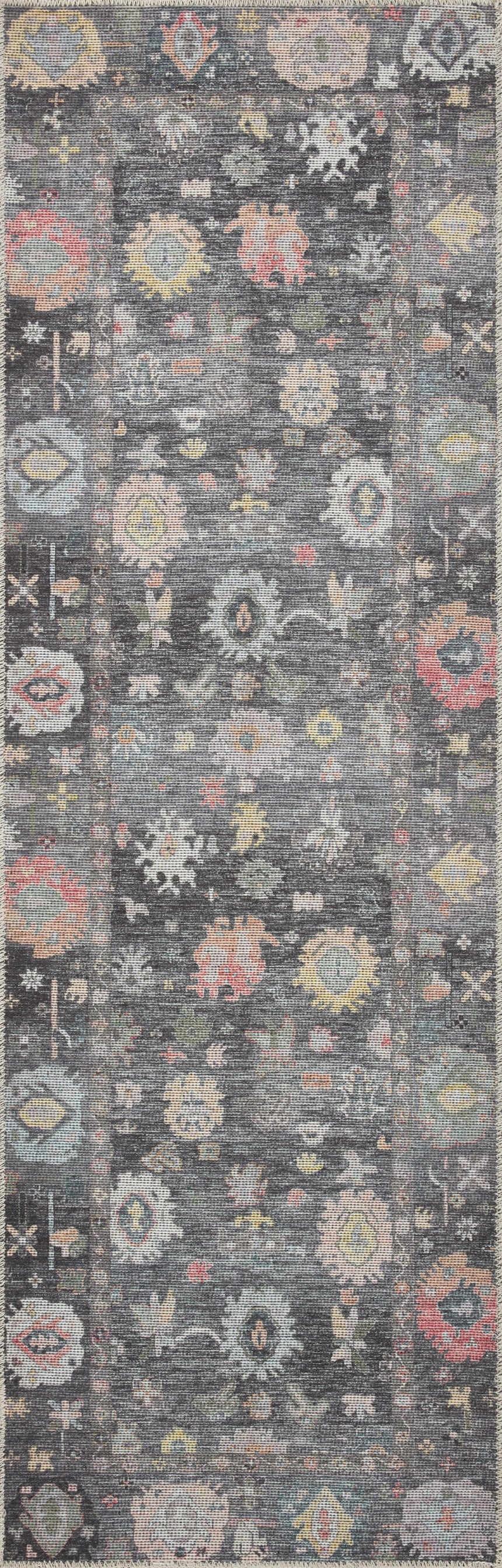 Elysium Rug 03 | Charcoal / Multi