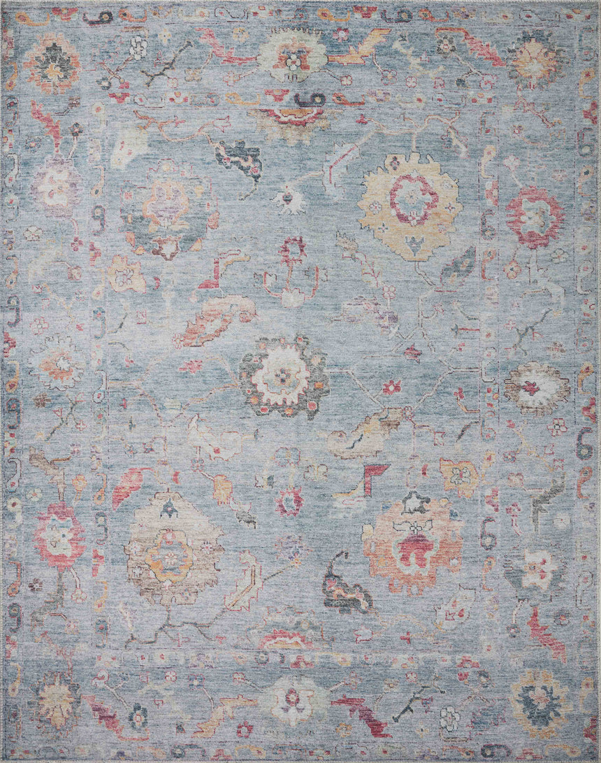 Elysium Rug 04 | Denim / Multi