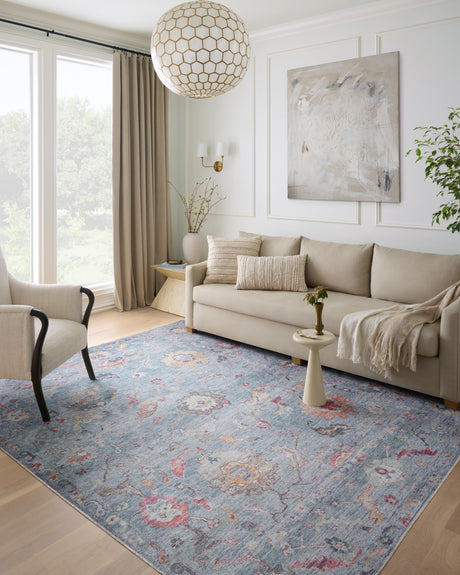 Elysium Rug 04 | Denim / Multi