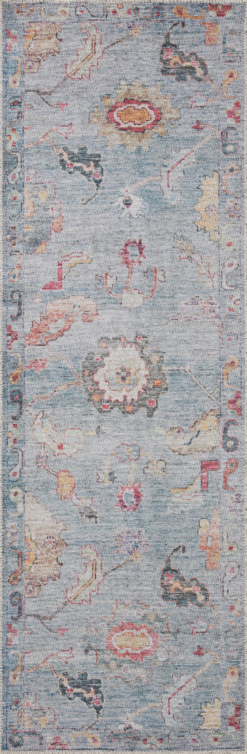 Elysium Rug 04 | Denim / Multi