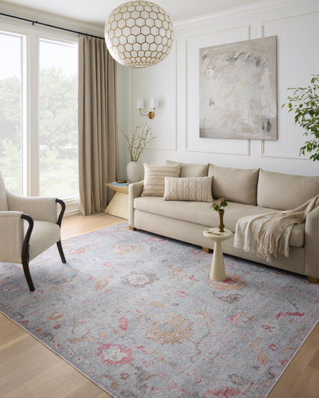 Elysium Rug 04 | Silver / Multi