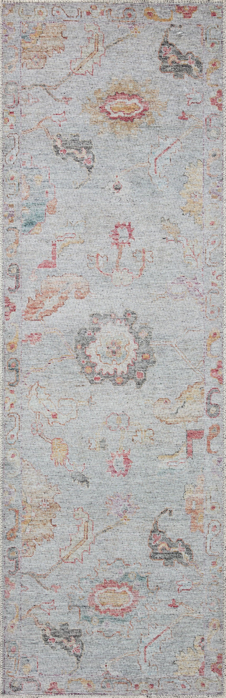 Elysium Rug 04 | Silver / Multi