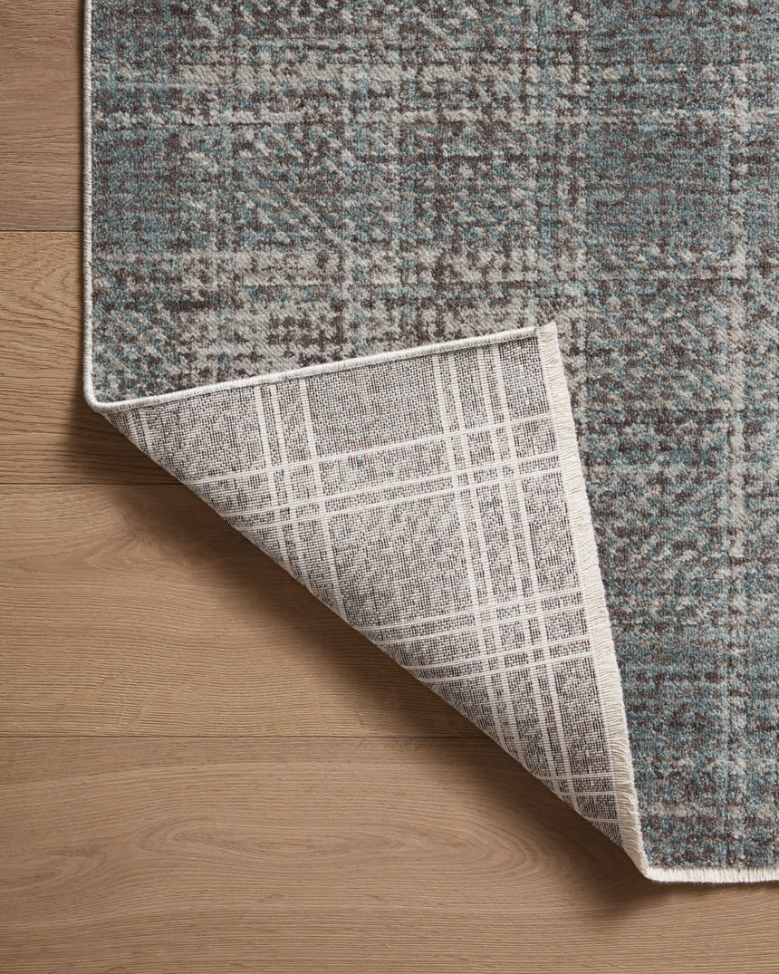 Ember Rug 09 | Denim / Charcoal