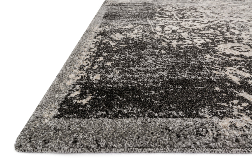 Emory Rug 01 | Black / Ivory