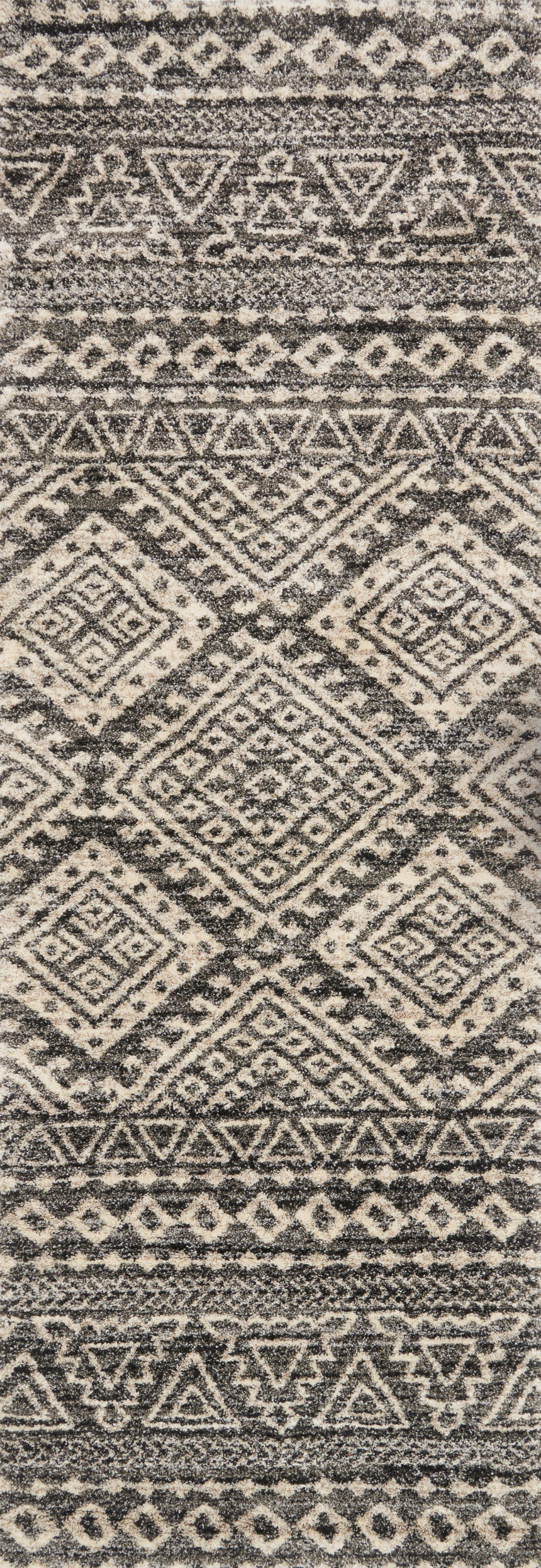 Emory Rug 08 | Graphite / Ivory