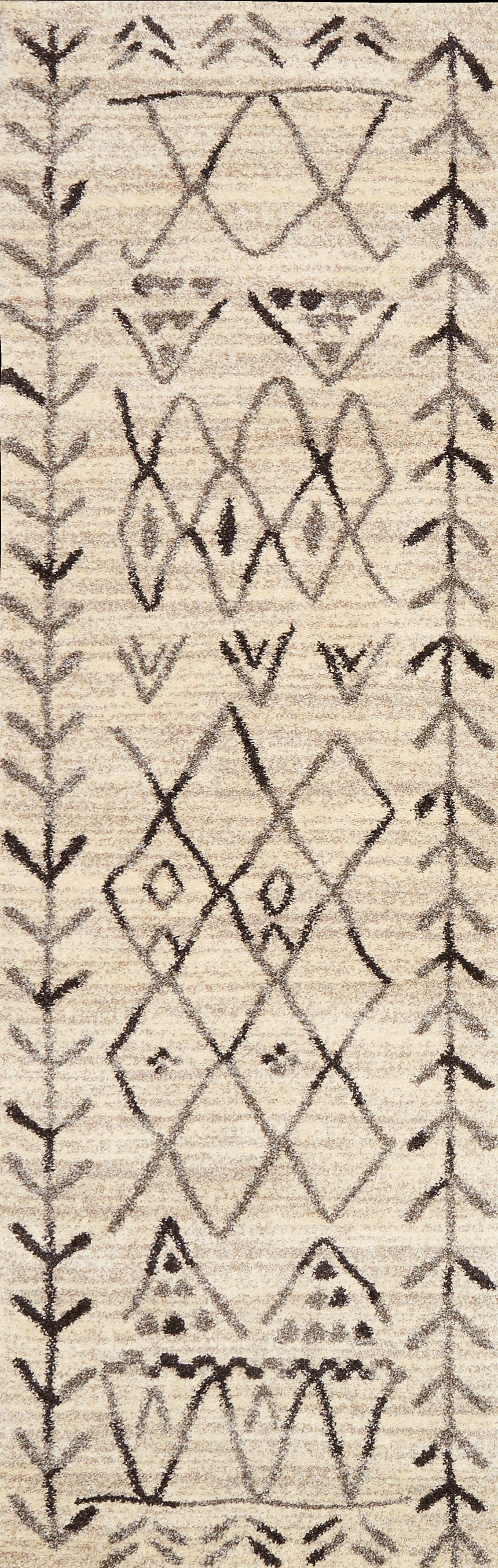 Emory Rug 09 | Heather Gray / Black