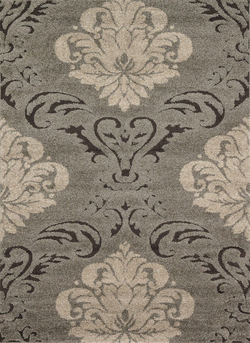 Enchant Rug 03 | Smoke / Beige