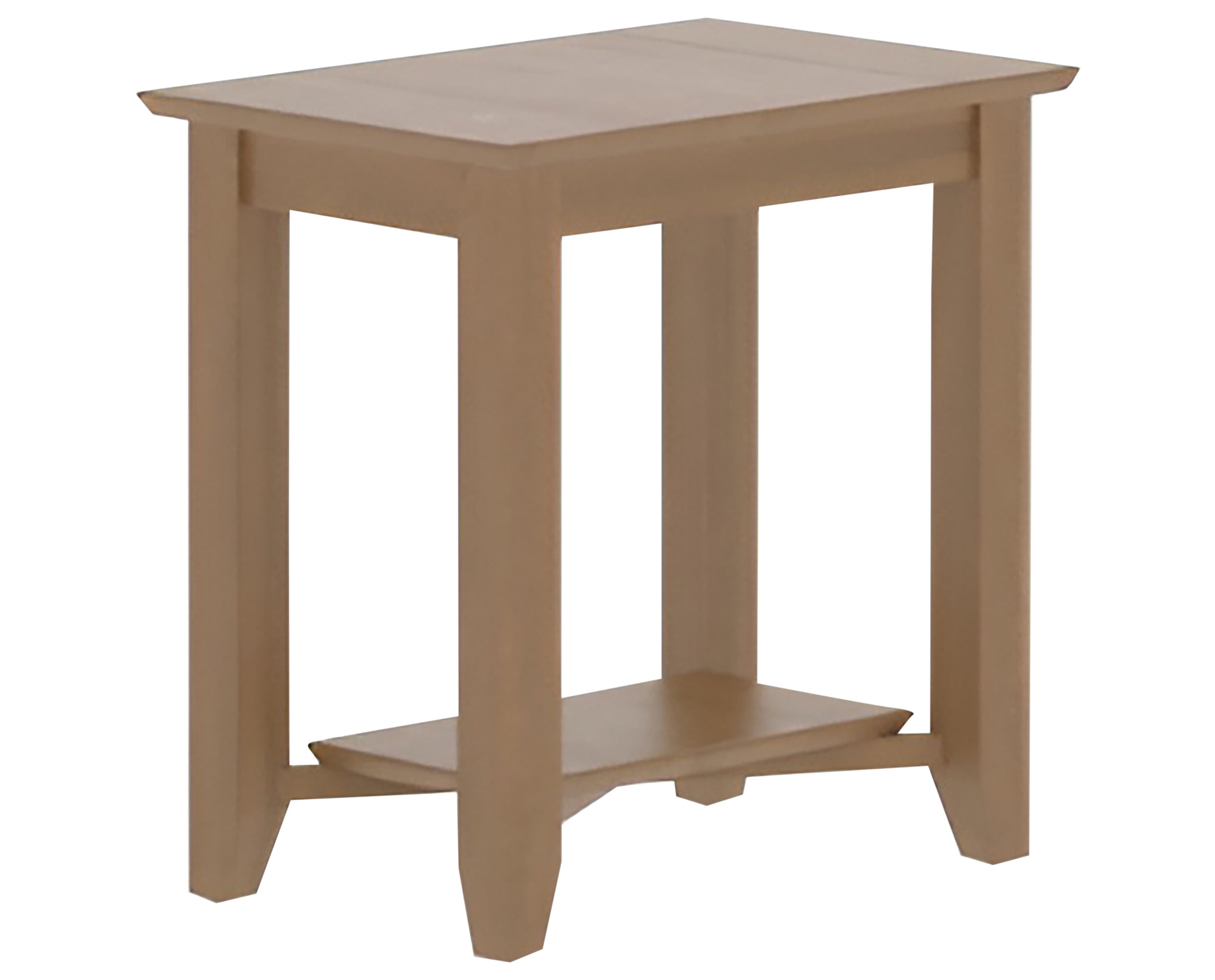 Oak Washed Birch with Matte Finish | Canadel Accent 2416 End Table | Valley Ridge Furniture