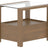 Oak Washed Birch with Matte Finish and CL Air Clear Glass | Canadel Accent 2421 End Table | Valley Ridge Furniture