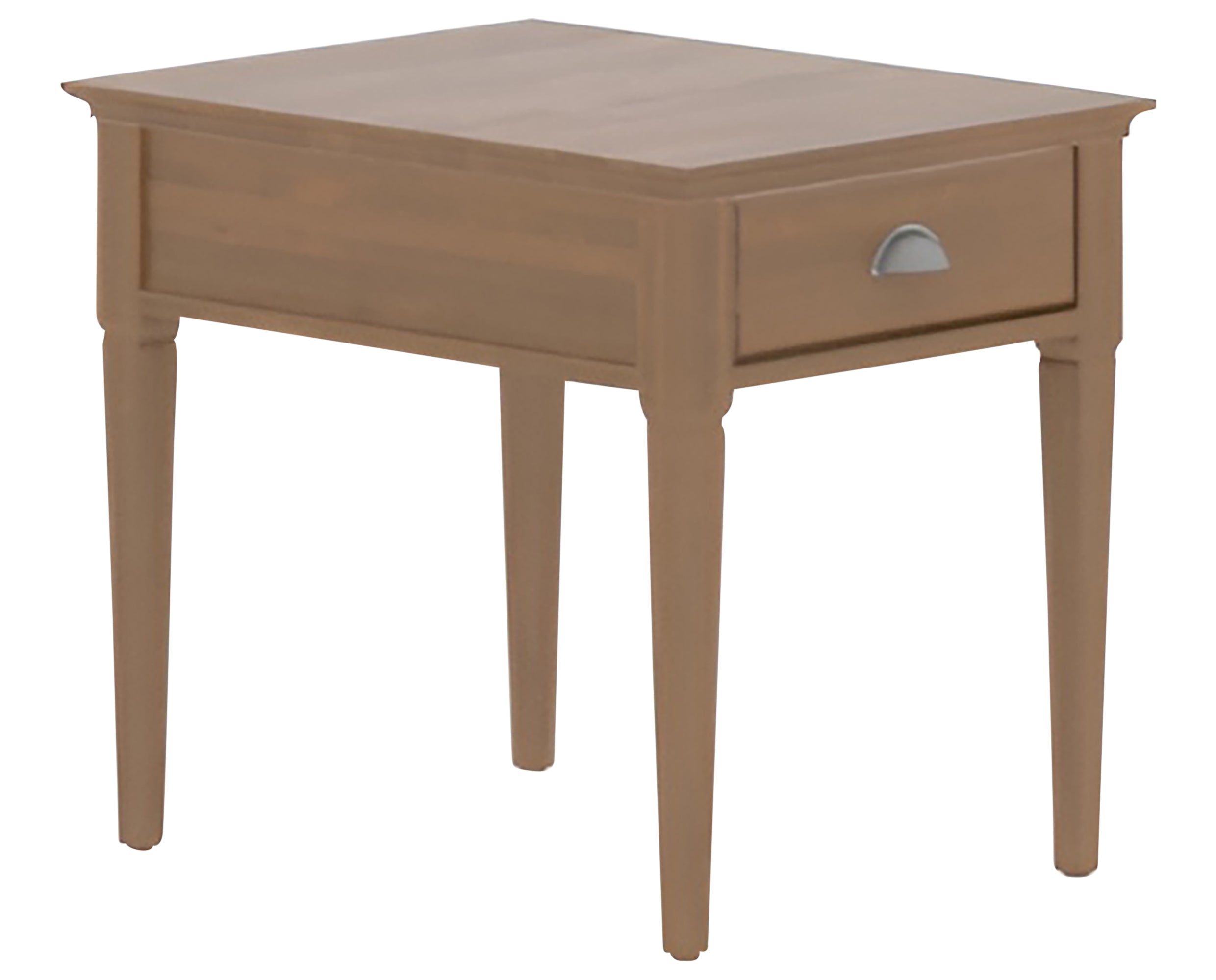 Oak Washed Birch with Matte Finish | Canadel Accent 2721 End Table | Valley Ridge Furniture