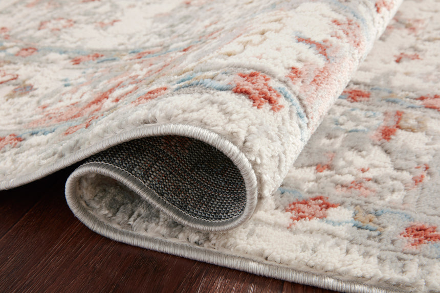 Estelle Rug 01 | Ivory / Rust