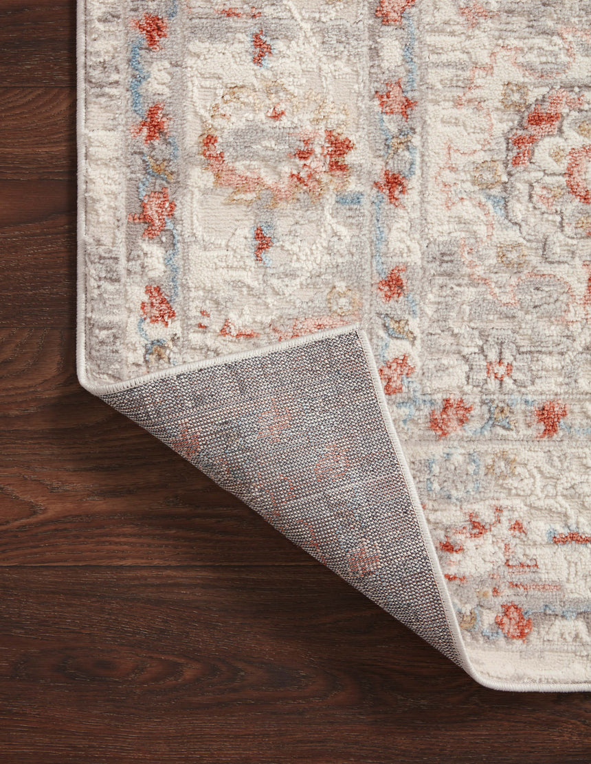 Estelle Rug 01 | Ivory / Rust