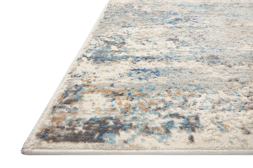 Estelle Rug 03 | Ivory / Ocean