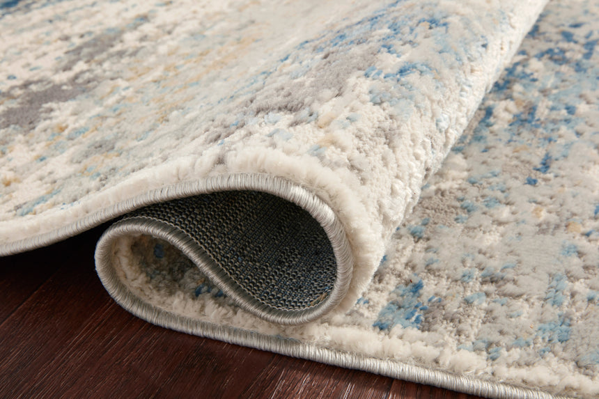 Estelle Rug 03 | Ivory / Ocean