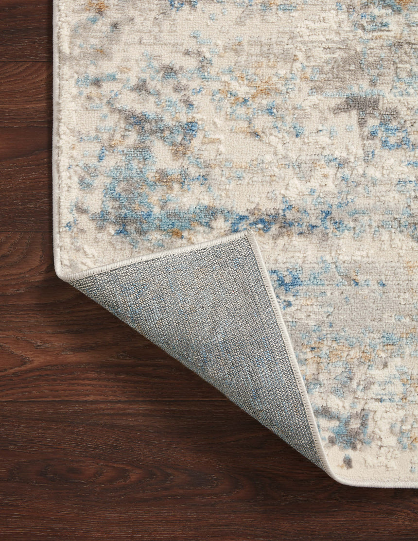 Estelle Rug 03 | Ivory / Ocean