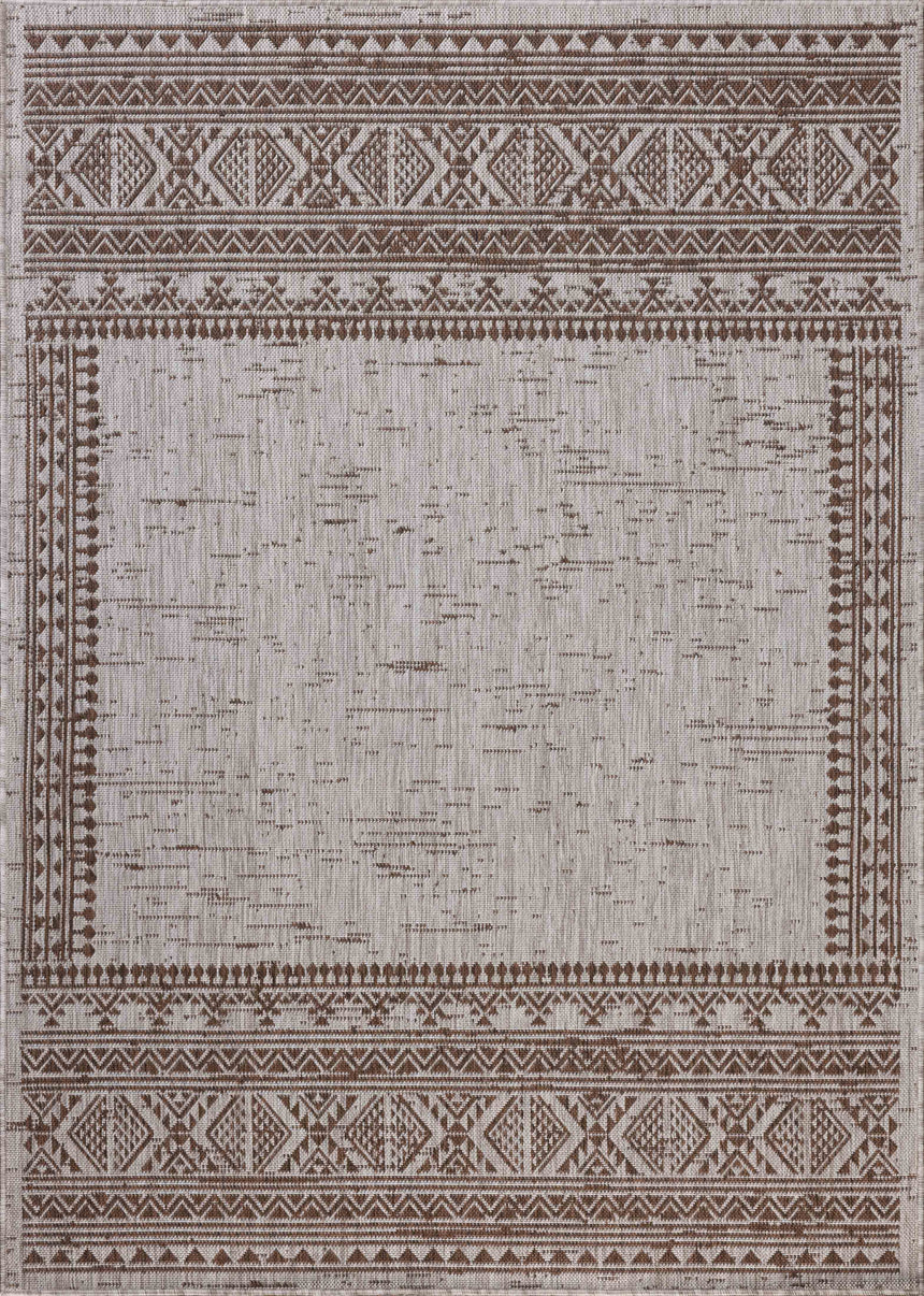 Easton Rug 01 | Coffee / Dove