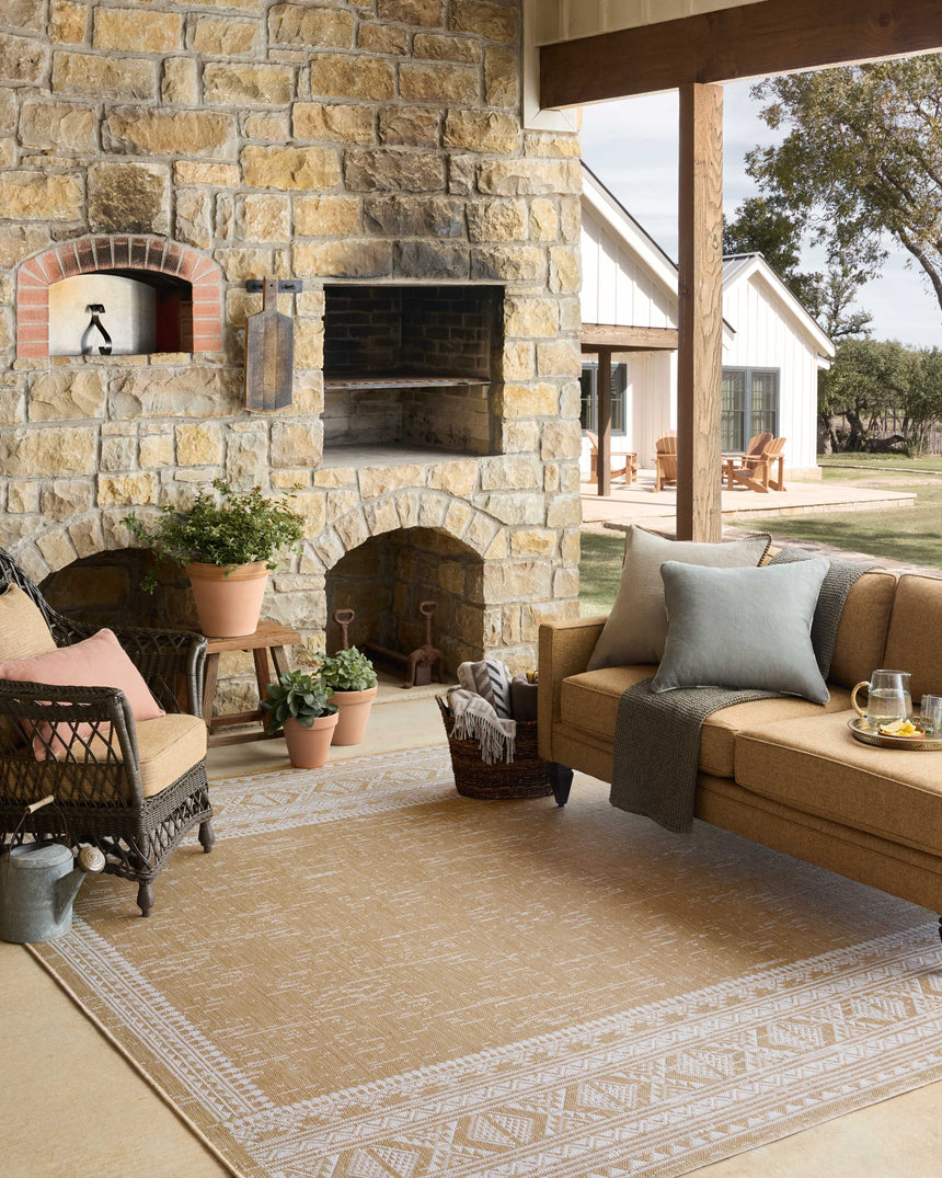 Easton Rug 01 | Ivory / Wheat