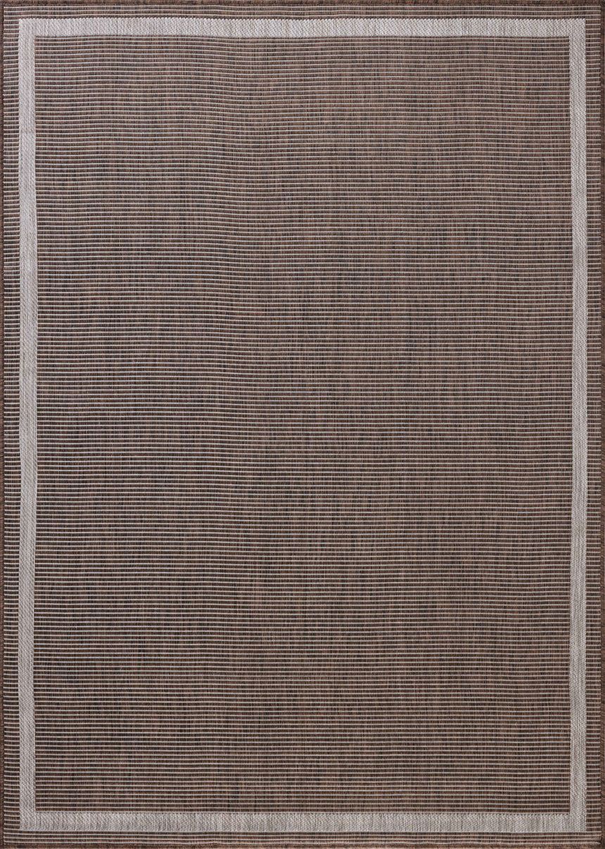 Easton Rug 02 | Dove / Coffee