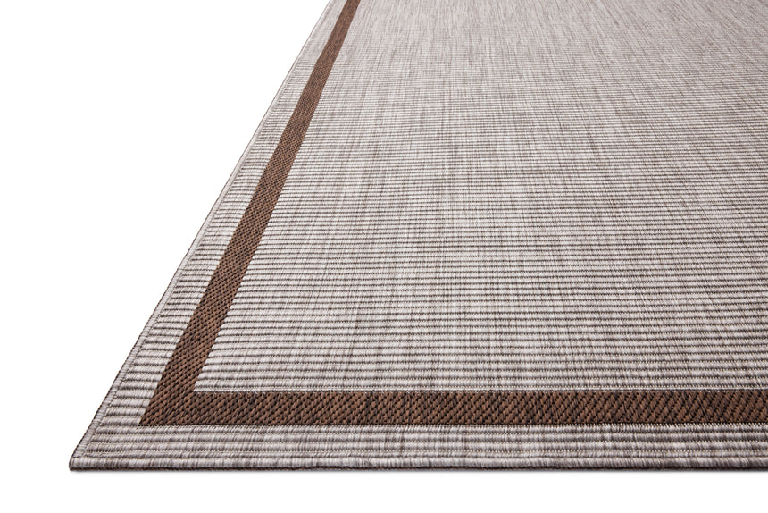 Easton Rug 02 | Dove / Coffee