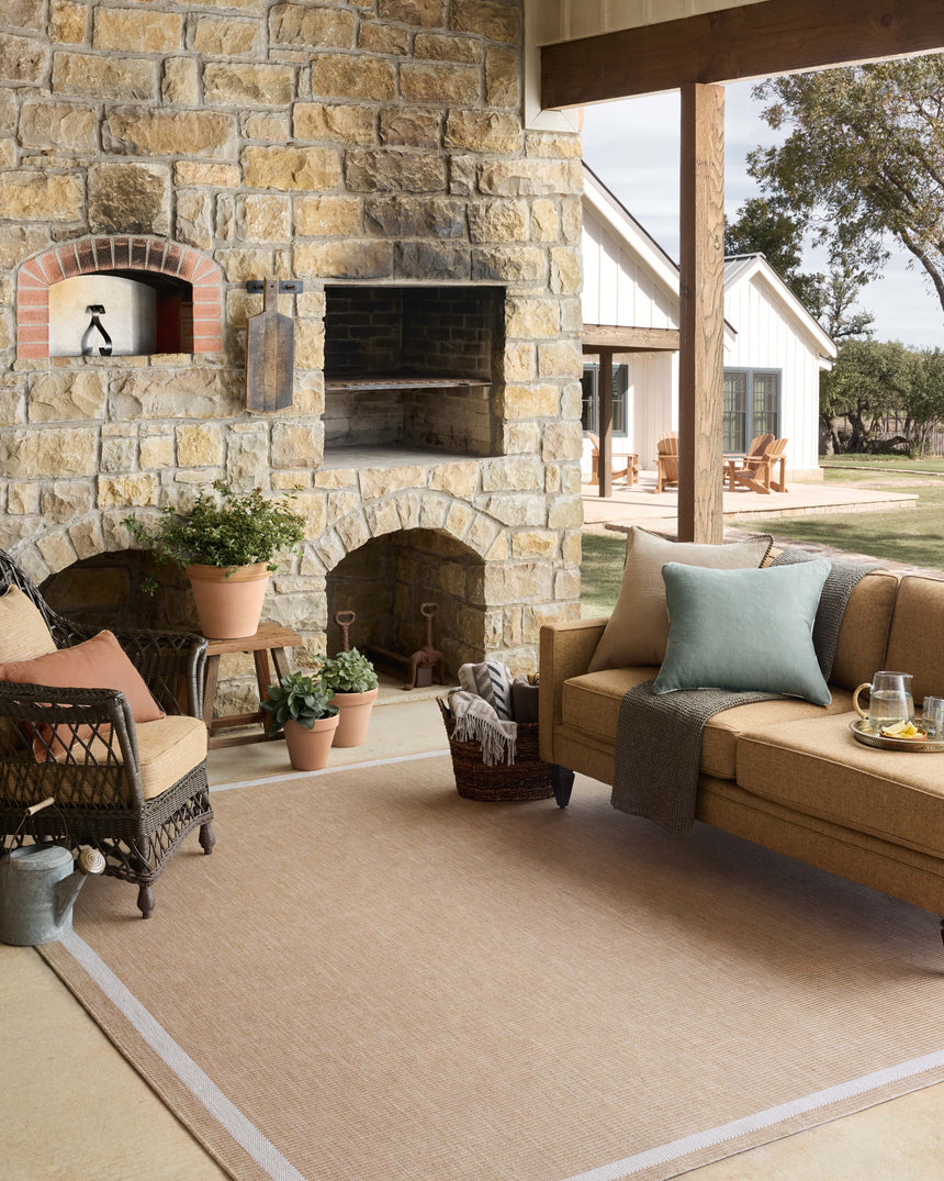 Easton Rug 05 | Wheat / Ivory