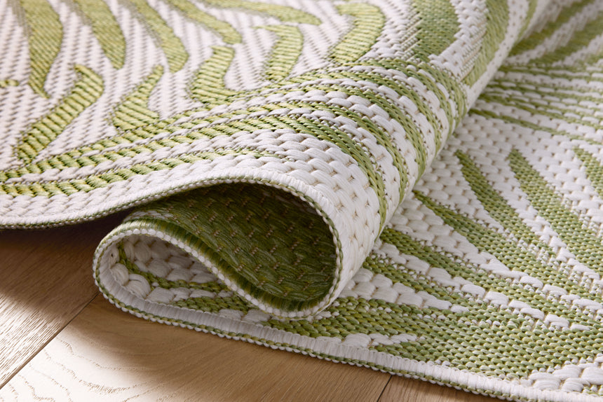Easton Rug 06 | Ivory / Green
