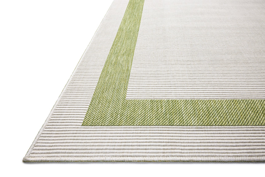 Easton Rug 07 | Green / Ivory