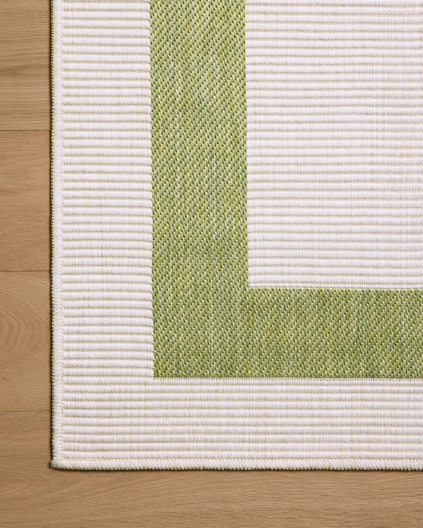 Easton Rug 07 | Green / Ivory