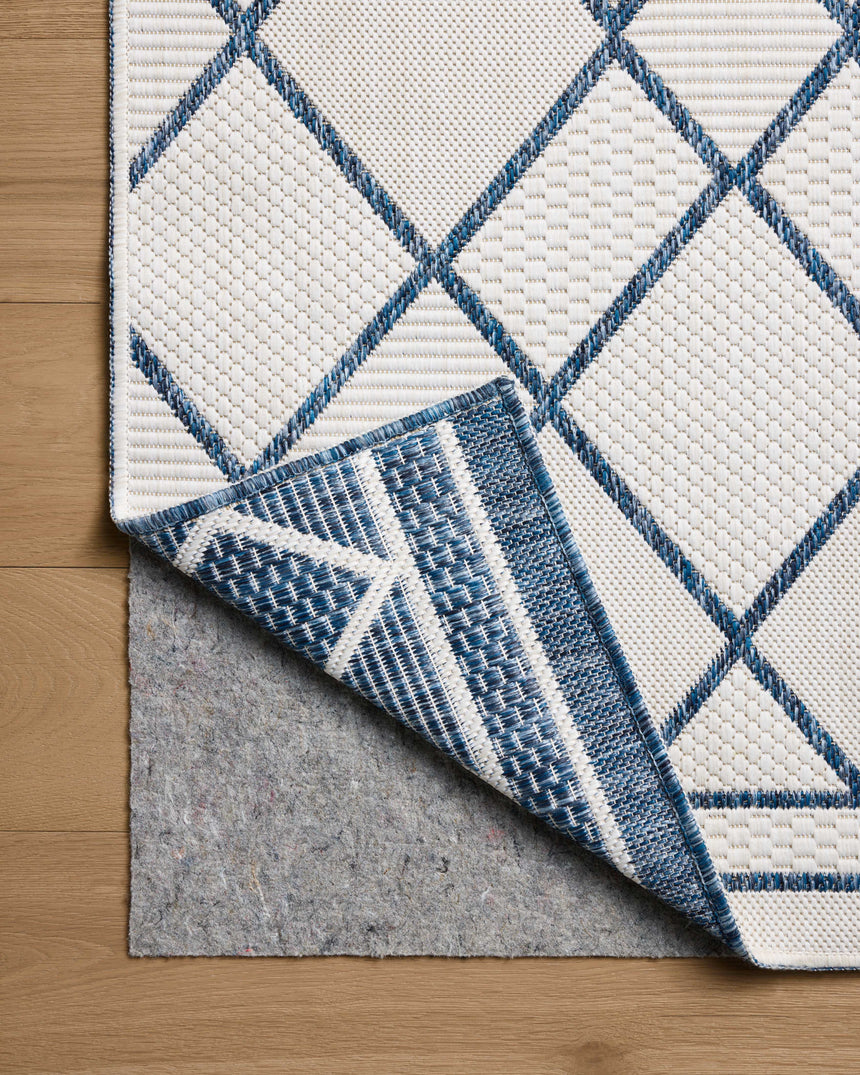 Easton Rug 08 | Ivory / Denim