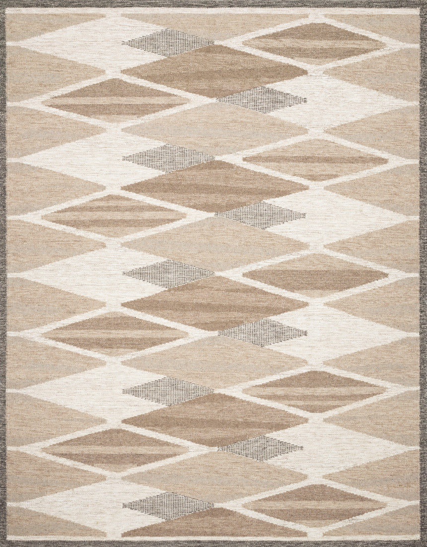 Evelina Rug 04 | Taupe / Bark