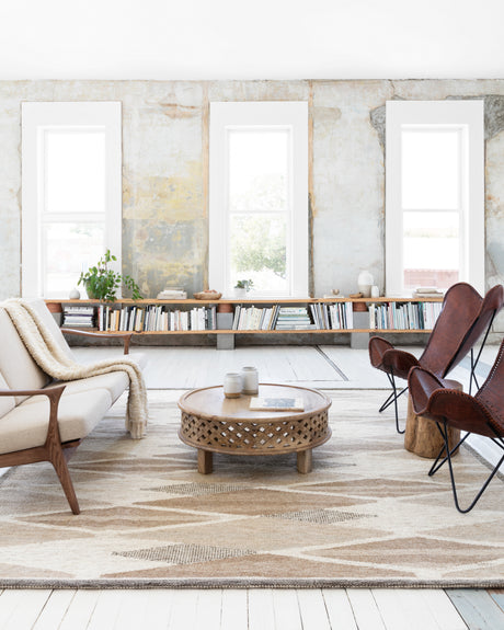 Evelina Rug 04 | Taupe / Bark