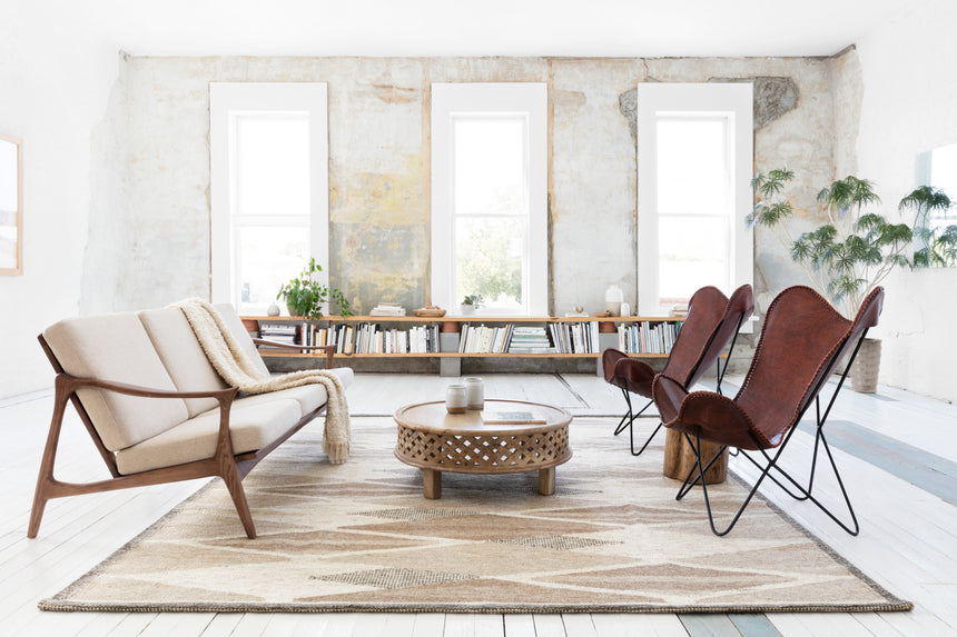 Evelina Rug 04 | Taupe / Bark