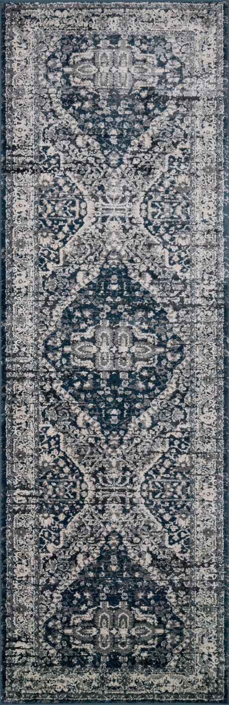 Everly Rug 02 | Grey / Midnight