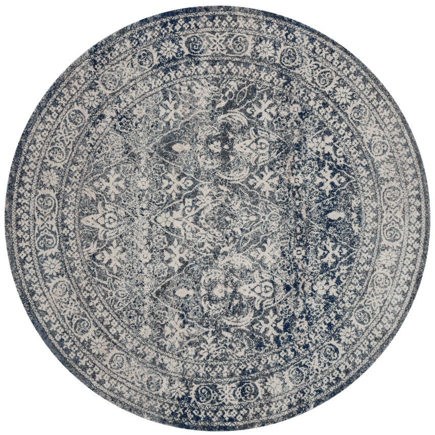 Everly Rug 04 | Slate / Slate