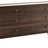 Havana on Walnut with Sand Glass and Charcoal Handles | Mobican Ema Double Dresser | Valley Ridge Furniture