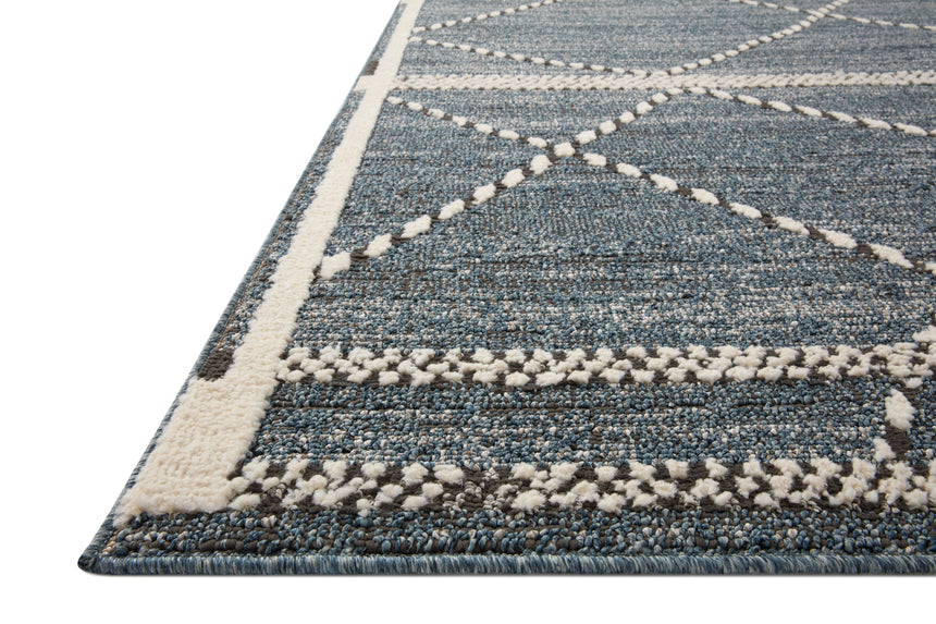 Fabian Rug 01 | Denim / Charcoal