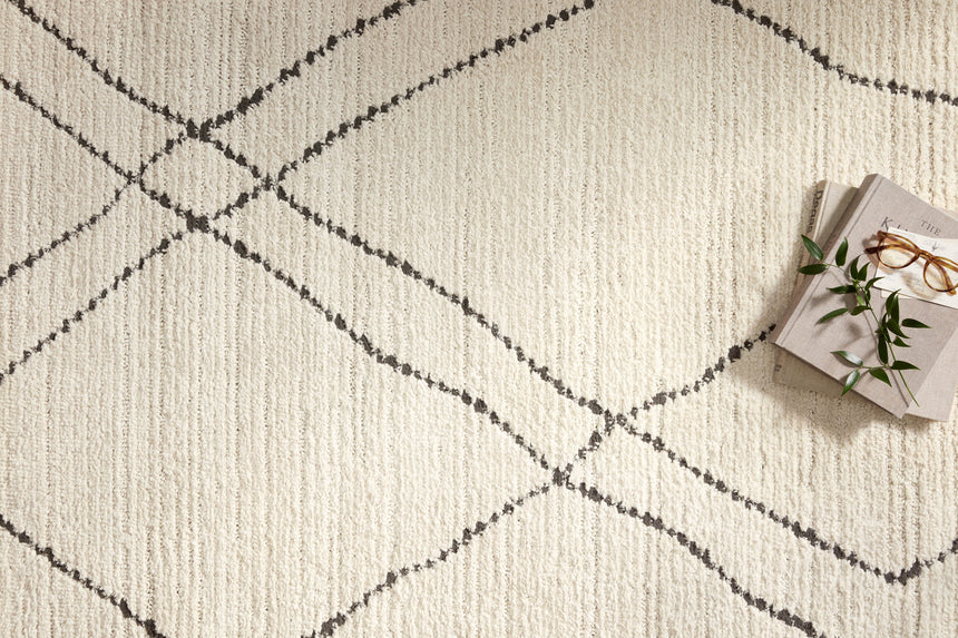Fabian Rug 02 | Ivory / Charcoal