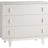 White Laminate with White Wood | Tate Crib & Dresser Set | Valley Ridge Furniture